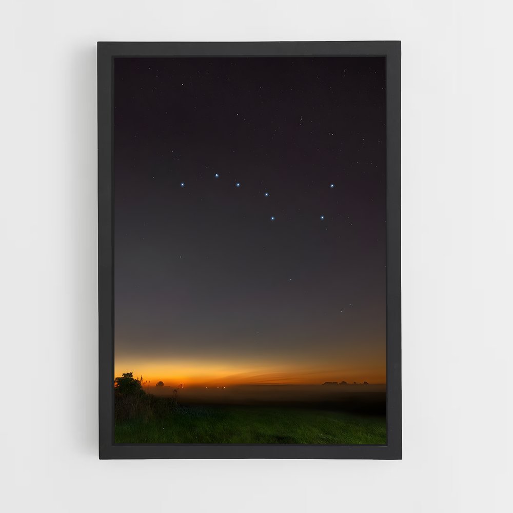 Poster Étoiles au Sommet – affiche Constellations (vue 2)